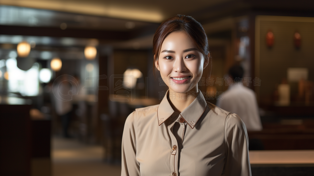 酒店服務(wù)員肖像攝影 捕捉專業(yè)與溫情的瞬間